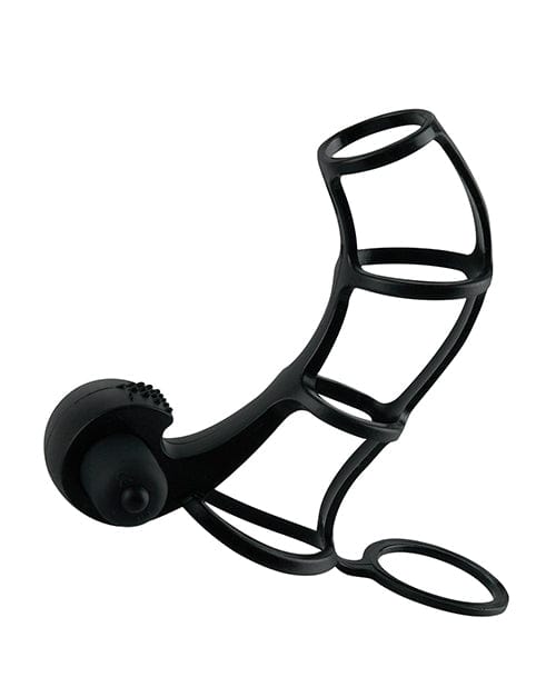 Pipedream Products Fantasy X-tensions Deluxe Silicone Power Cage - Black Penis Toys