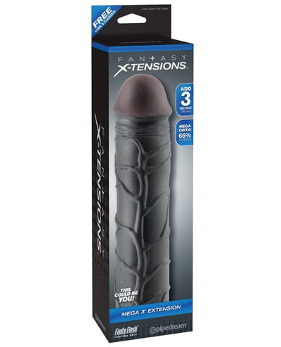 Pipedream Products Fantasy X-tensions Mega Extension Black / 3" Penis Toys