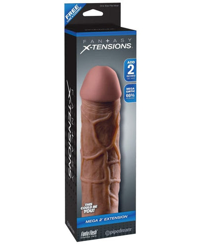 Pipedream Products Fantasy X-tensions Mega Extension Brown / 2" Penis Toys