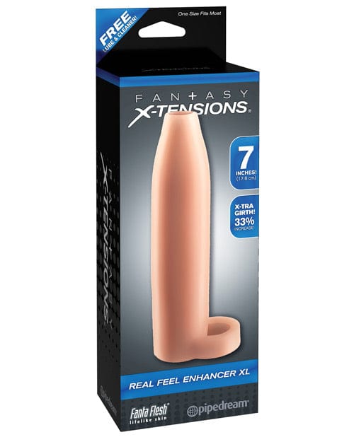 Pipedream Products Fantasy X-tensions Real Feel Enhancer XL - Flesh Penis Toys