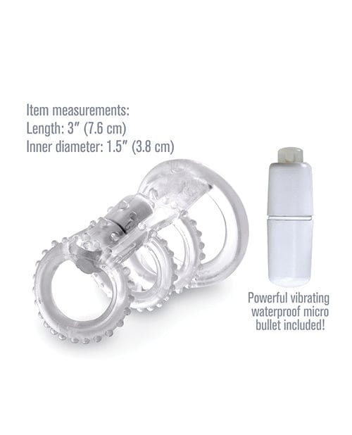 Pipedream Products Fantasy X-tensions Vibrating Cock Cage Penis Toys
