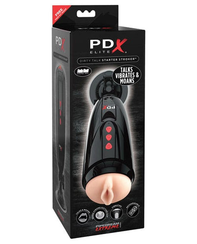 Pipedream Products PDX Elite Dirty Talk Starter Stroker Penis Toys