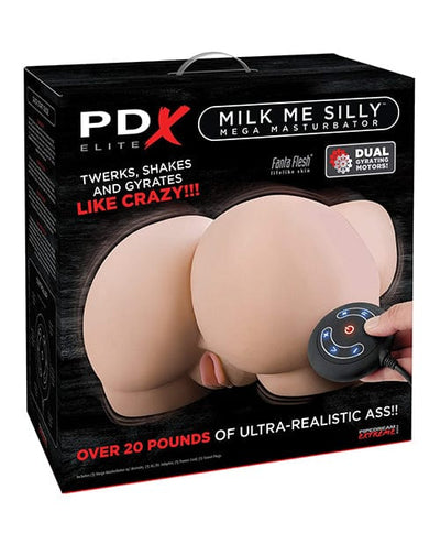 Pipedream Products PDX Elite Milk Me Silly Mega Masturbator - Ivory Penis Toys