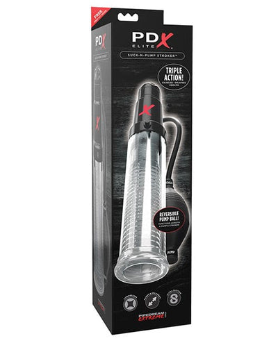 Pipedream Products PDX Elite Suck N Pump Stroker Penis Toys