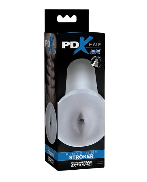 Pipedream Products PDX Male Pump &amp; Dump Stroker Frosted Penis Toys