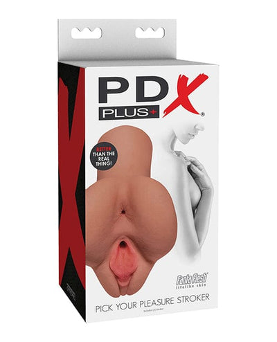 Pipedream Products PDX Plus Pick Your Pleasure Stroker Tan Penis Toys