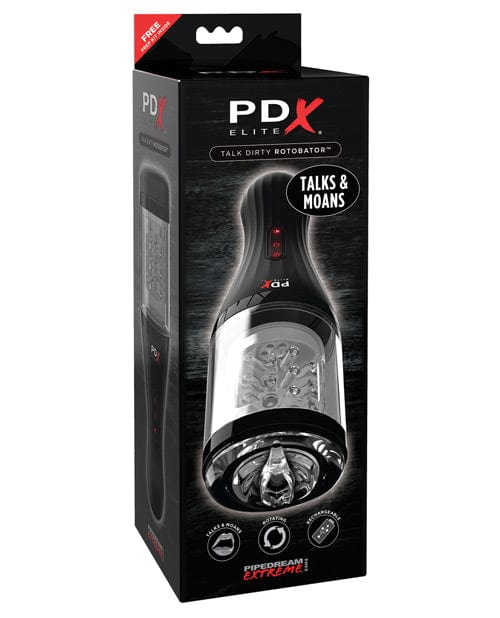 Pipedream Products Pipedream Extreme Toyz Talk Dirty Rotobator Penis Toys