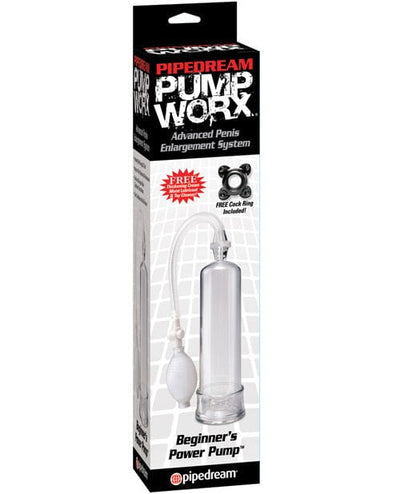 Pipedream Products Pump Worx Beginner's Power Pump Clear Penis Toys