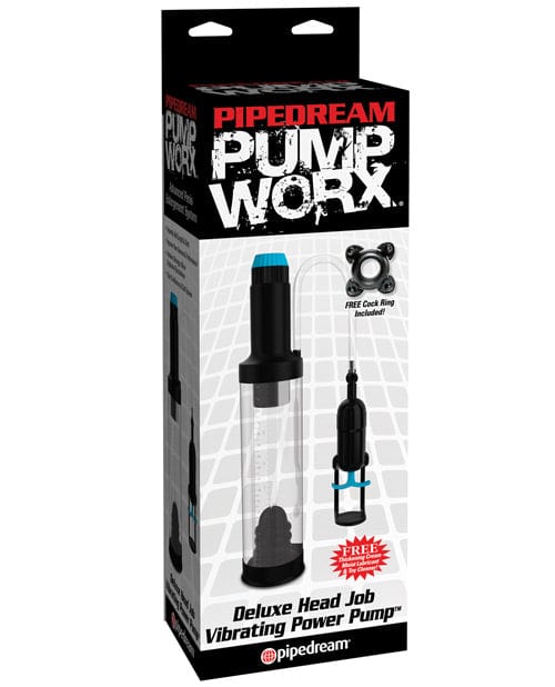 Pipedream Products Pump Worx Deluxe Head Job Vibrating Pump Penis Toys