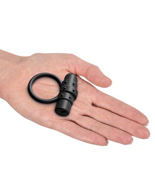 Sir Richards Control Vibrating Silicone Cock Ring - Black