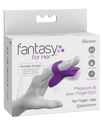 Pipedream Products Fantasy For Her Finger Vibe - Purple Vibrators