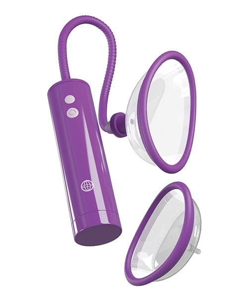 Pipedream Products Fantasy For Her Rechargeable Pleasure Pump Kit - Purple Vibrators