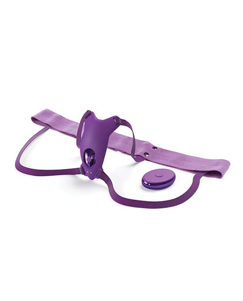 Pipedream Products Fantasy For Her Ultimate Butterfly Strap On - Purple Vibrators