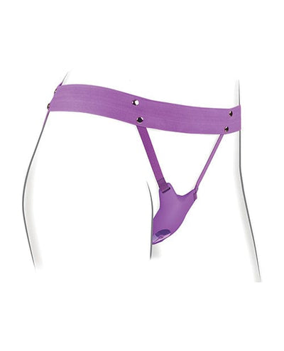 Pipedream Products Fantasy For Her Ultimate Butterfly Strap On - Purple Vibrators