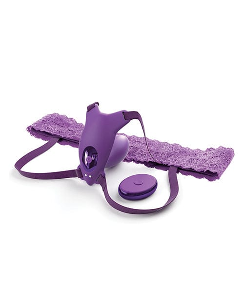 Pipedream Products Fantasy For Her Ultimate G-spot Butterfly Strap On - Purple Vibrators