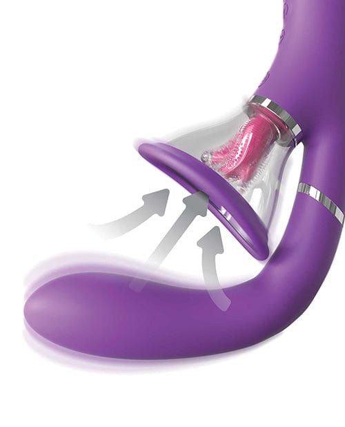 Pipedream Products Fantasy For Her Ultimate Pleasure Pro - Purple Vibrators