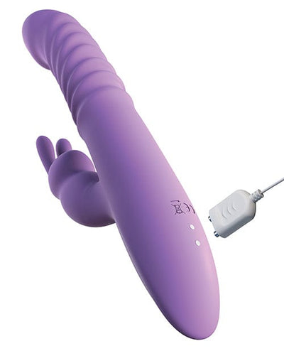 Pipedream Products Fantasy For Her Ultimate Thrusting Silicone Rabbit - Purple Vibrators
