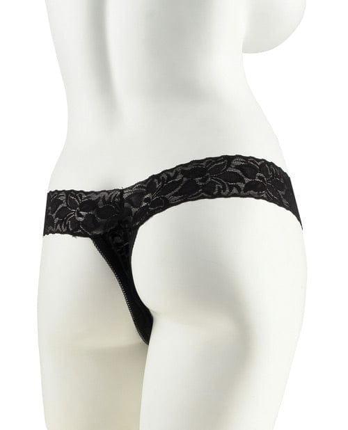 Pipedream Products Fetish Fantasy Series Hanky Spank Me Vibrating Panties - Black Vibrators
