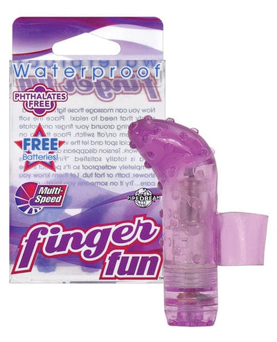 Pipedream Products Finger Fun Waterproof Purple Vibrators