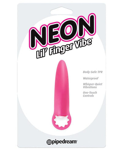 Pipedream Products Neon Luv Touch Lil' Finger Vibe Pink Vibrators