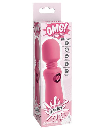 Pipedream Products OMG! Wands #Enjoy Pink Vibrators