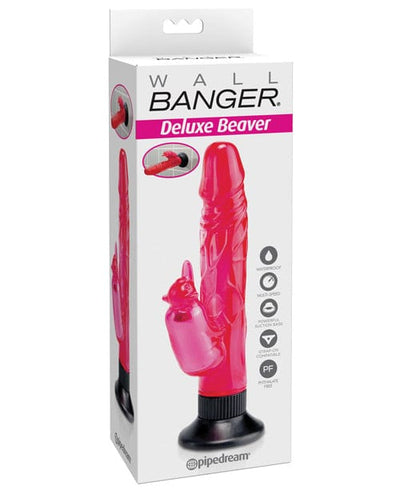 Pipedream Products Wall Bangers Deluxe Beaver Vibe Waterproof - Pink Vibrators