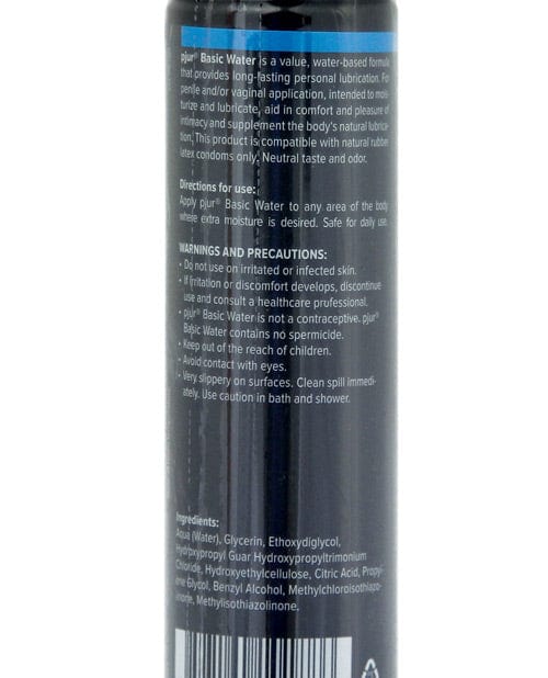 Pjur Pjur Basic Water Based Lubricant - 100 Ml Bottle Lubes