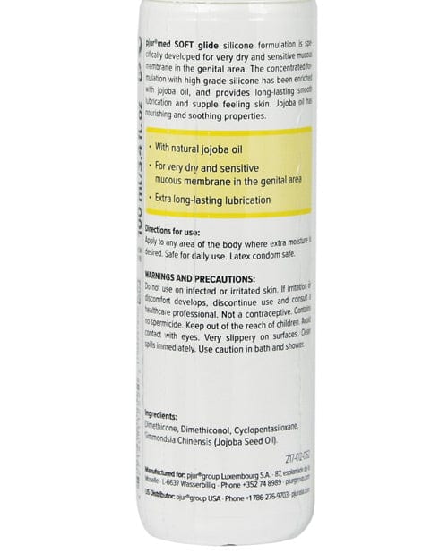 Pjur Pjur Med Soft Glide - 100ml Bottle Lubes