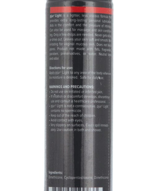 Pjur Pjur Original Light Silicone Personal Lubricant 100 ml Lubes