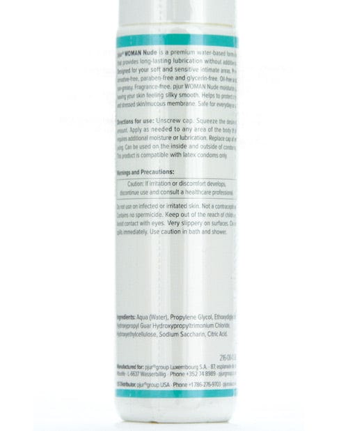 Pjur Woman Nude Water Based Personal Lubricant