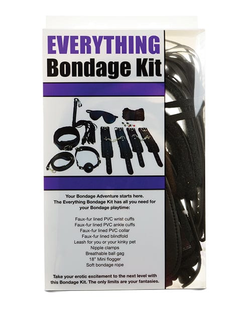 Plesur Everything Bondage 12 Piece Kit Kink & BDSM