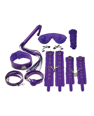 Plesur Everything Bondage 12 Piece Kit Purple Kink & BDSM