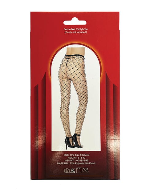 Popsi Lingerie Fence Net Pantyhose Black O-s Lingerie &amp; Costumes