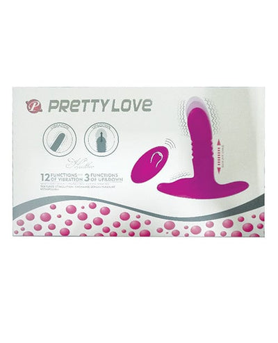 Pretty Love Pretty Love Heather Thrusting Butt Plug - Fuchsia Anal Toys