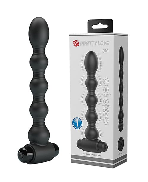 Pretty Love Pretty Love Lynn Vibrating Beads - Black Anal Toys