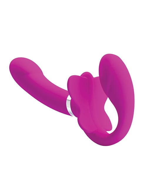 Pretty Love Pretty Love Valerie Strapless Strap On - Fuchsia Dildos