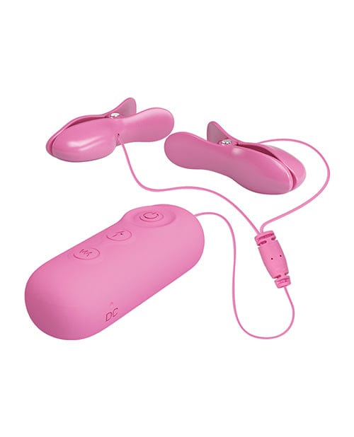 Pretty Love Pretty Love Romantic Wave II EStim &amp; Vibrating Nipple Clip - Pink Kink &amp; BDSM