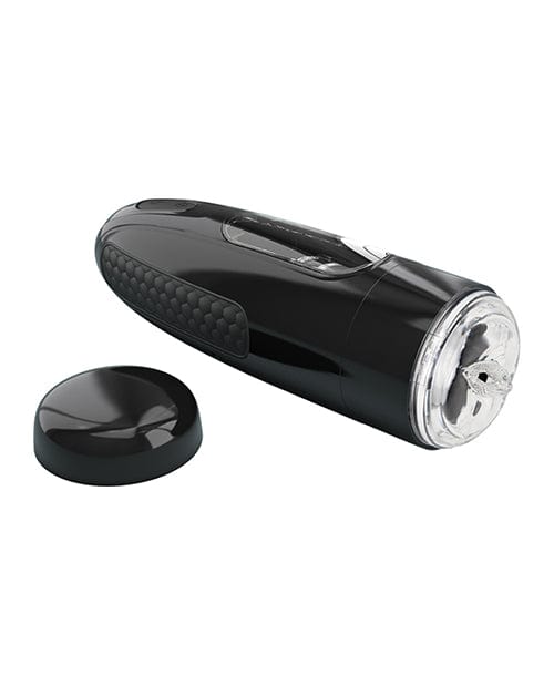 Pretty Love Pretty Love Marlon Thrusting &amp; Rotating Masturbator - Black Penis Toys