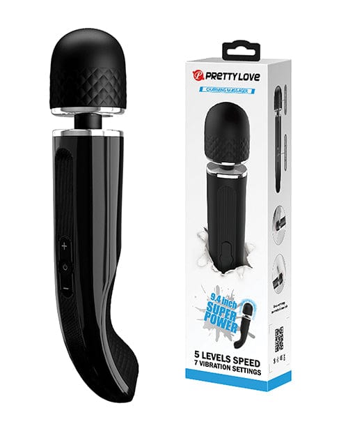 Pretty Love Pretty Love 9.4" Charming Massager - Black Vibrators