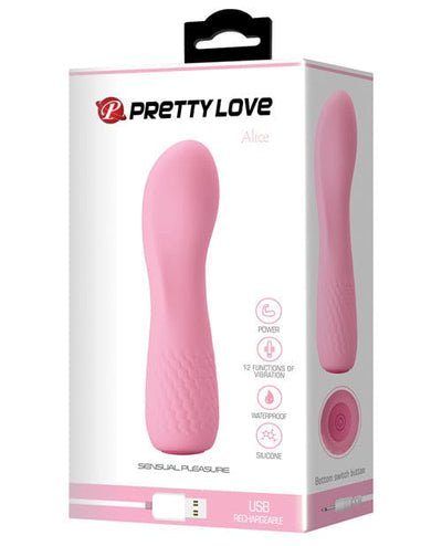 Pretty Love Pretty Love Alice Mini Vibe 12 Function - Flesh Pink Vibrators