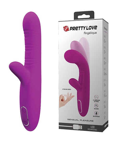 Pretty Love Pretty Love Angelique Come Hither - Fuchsia Vibrators