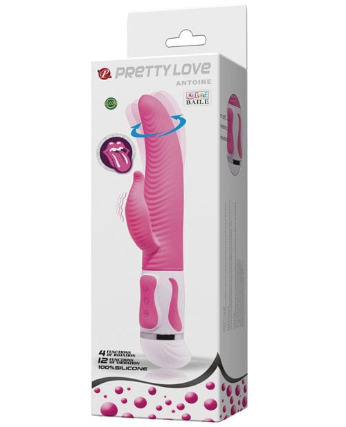 Pretty Love Pretty Love Antoine Twisting Rabbit - Pink Vibrators