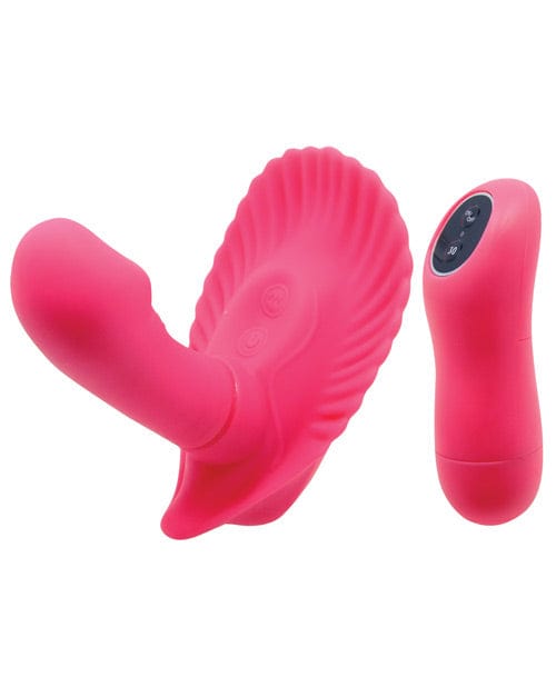 Pretty Love Pretty Love Fancy Remote Control Clamshell 30 Function - Fuchsia Vibrators