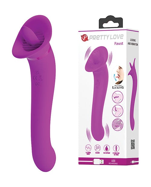Pretty Love Pretty Love Faust Licking Trumpet - Fuchsia Vibrators
