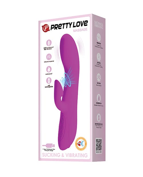 Pretty Love Pretty Love Flirt Sucking Rabbit - 12 Functions Vibrators
