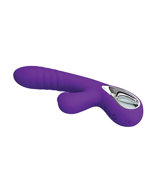 Pretty Love Pretty Love Jersey Sucking &amp; Vibrating Rabbit - Purple Vibrators