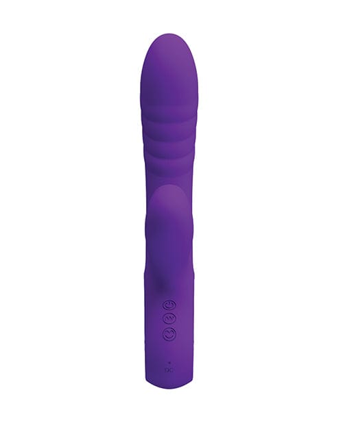 Pretty Love Pretty Love Jersey Sucking & Vibrating Rabbit - Purple Vibrators