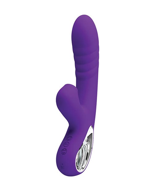 Pretty Love Pretty Love Jersey Sucking & Vibrating Rabbit - Purple Vibrators