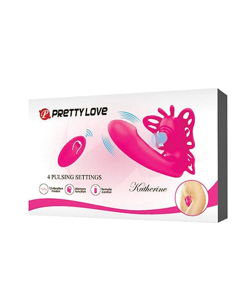 Pretty Love Pretty Love Katherine Wearable Butterfly Vibrator - Fuchsia Vibrators