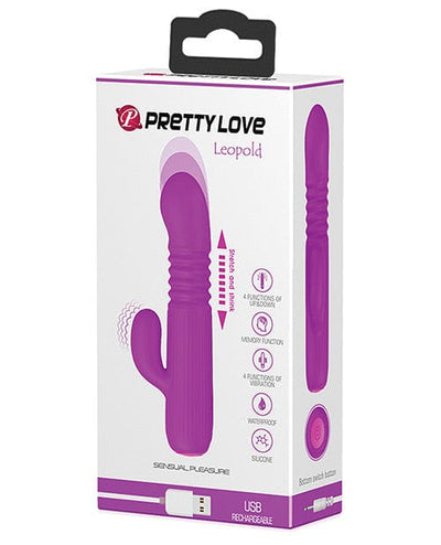 Pretty Love Pretty Love Leopold Mini Thruster - Fuchsia Vibrators